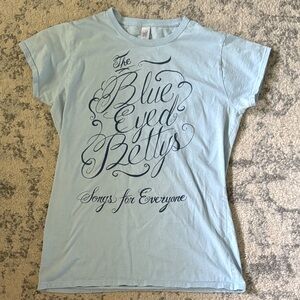 Gildan Sky Blue Graphic Tee